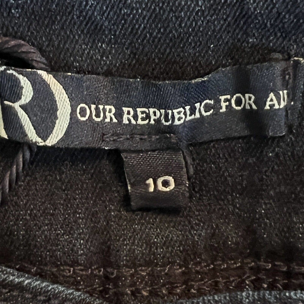 ROCK & REPUBLIC Women High Rise Skinny Ankle Stretch Blue Jeans Size 10 (29x26) - Picture 12 of 13